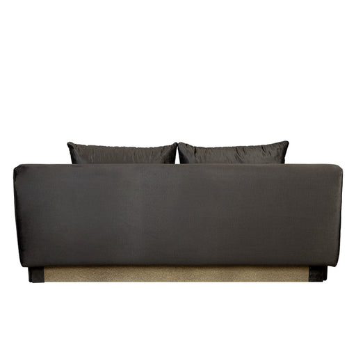 Canapea Extensibila Dali, 3 Locuri, Lada Depozitare, Gri Inchis, 210 Cm