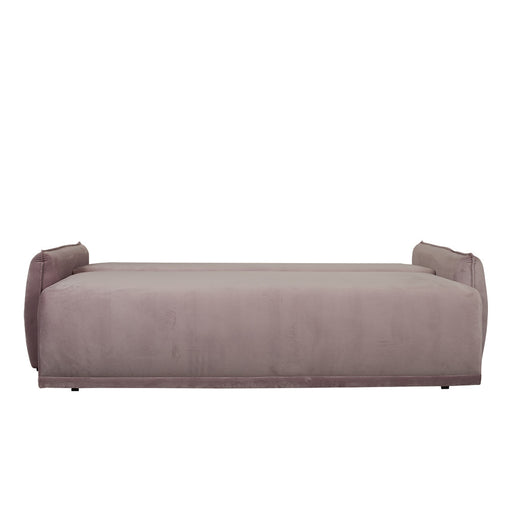 Canapea Extensibila Vida, 3 Locuri, Lada Depozitare, Roz, 225 Cm
