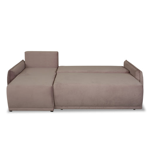 Coltar Extensibil Vida Interschimbabil Stanga/Dreapta, 5 Locuri, Lada Depozitare, Roz, 256 Cm