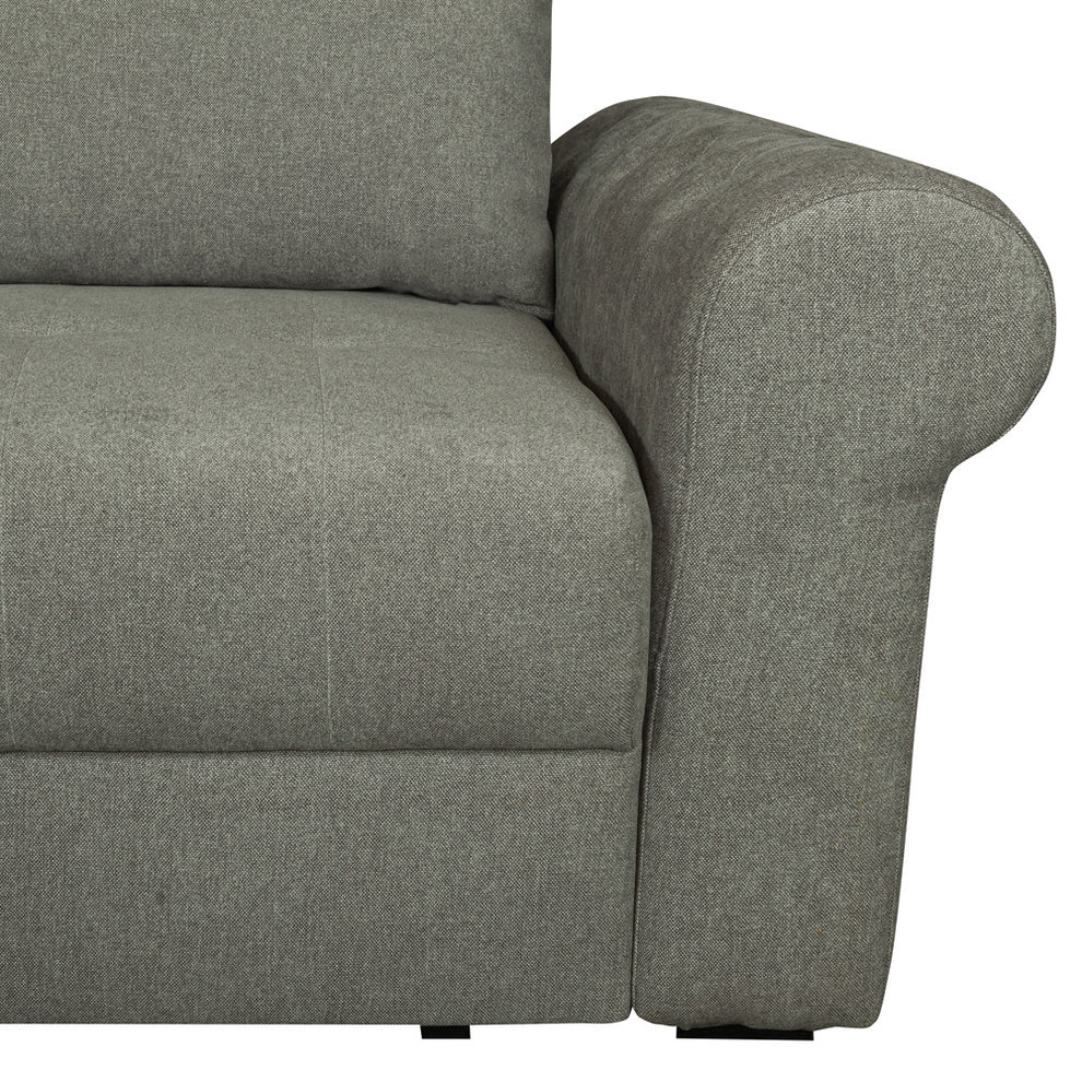 Coltar Extensibil Stanga Trendy, 5 Locuri, Lada Depozitare, Bej, 275 Cm