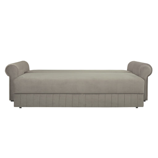 Canapea Extensibila Chic, 3 Locuri, Lada Depozitare, Bej, 242 Cm