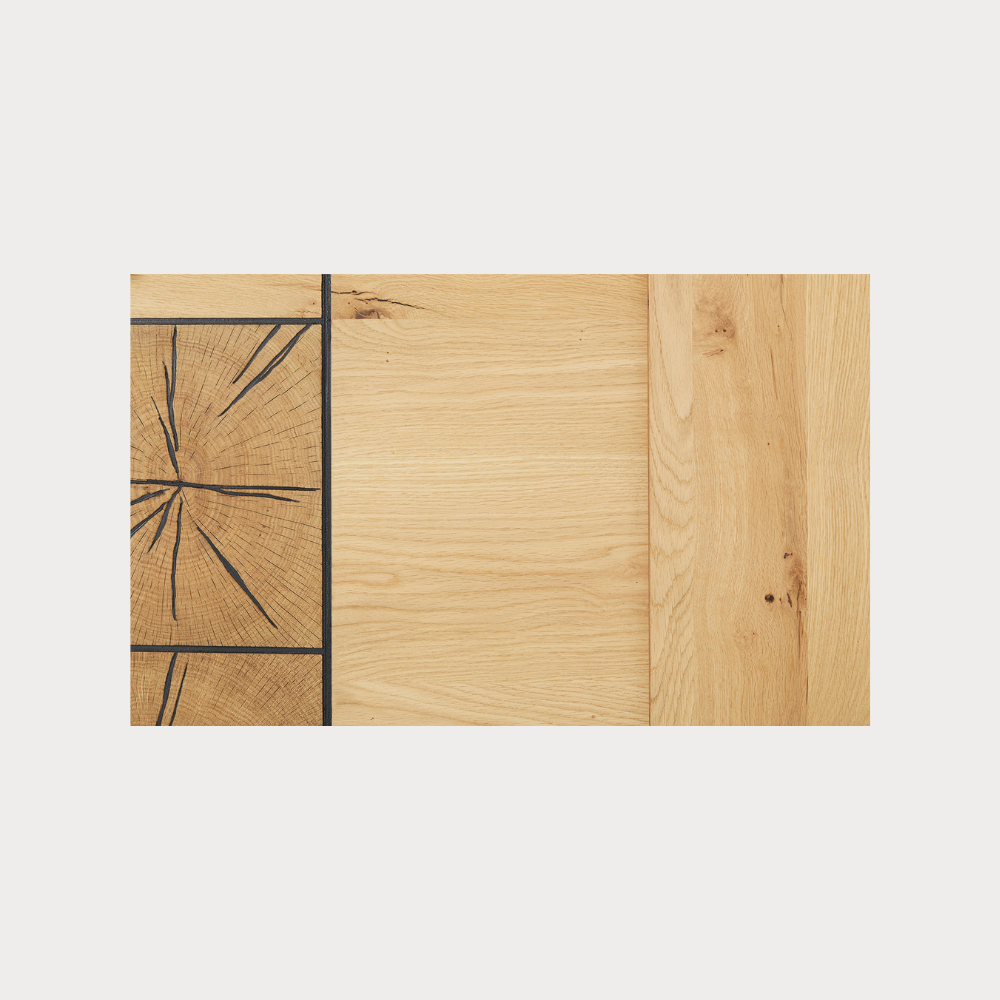Comoda Bar Cu 2 Usi Dakota, Furniruit, Stejar Salbatic, 120 Cm