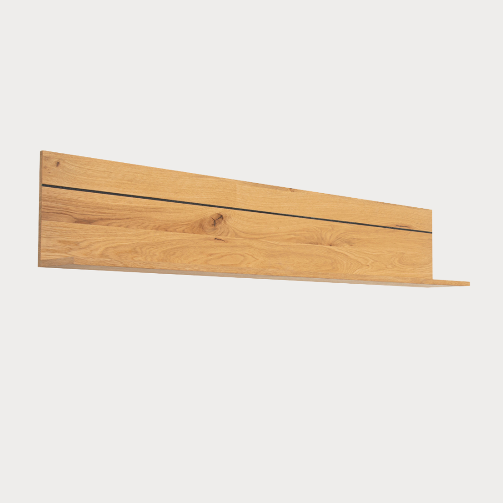 Polita Urbano Oak, Stejar Rustic Si Negru, 150 Cm