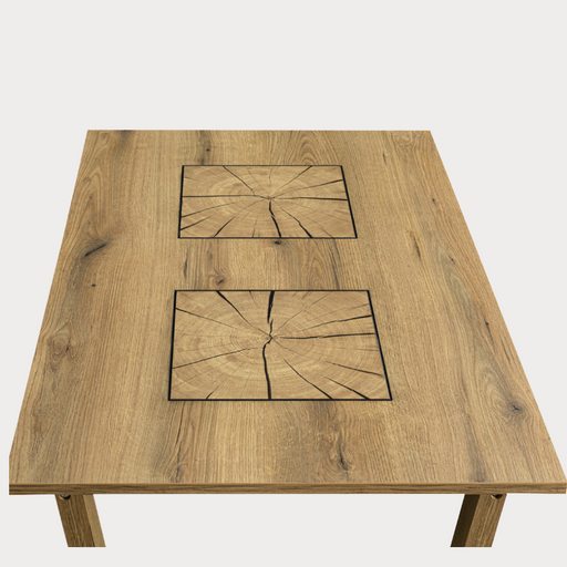 Masa Extensibila Urbano White, Natur, 180/230 X 76.5 X 90 Cm