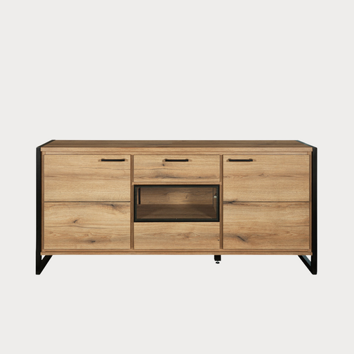 Bufet 3 Usi Si 1 Sertar Soho Nordian Oak, 171 Cm