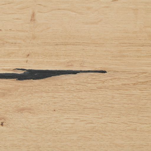 Masa Reno, Extensibila, Smoked Oak, Furnir Din Lemn Masiv, 180/230 x 90 x 77 Cm