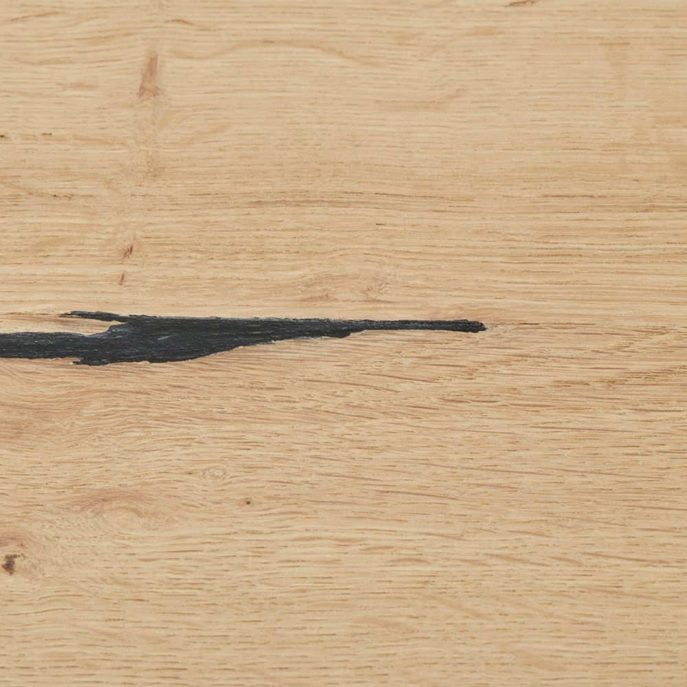 Masa Reno Extensibila, Smoked Oak, Furnir Din Lemn Masiv, 160/210 Cm