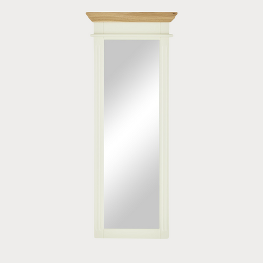 Oglinda De Perete Cremona Natur Si Crem, 58 Cm