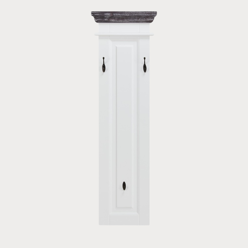 Cuier Cabana, Alb Si Gri, 37 Cm