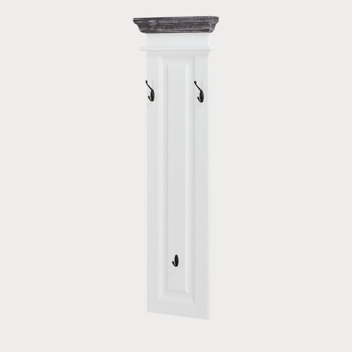 Cuier Cabana, Alb Si Gri, 37 Cm