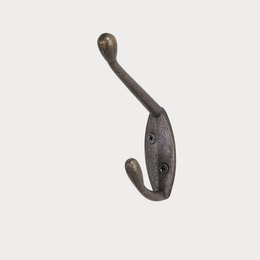 Cuier Cabana, Alb Si Gri, 37 Cm