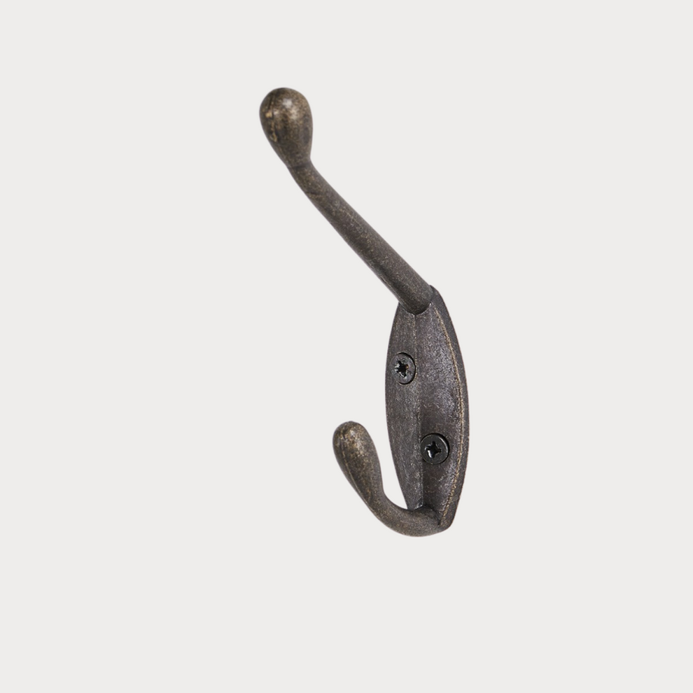 Cuier Cabana, Alb Si Gri, 37 Cm