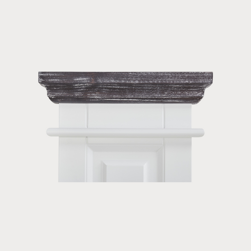 Cuier Cabana, Alb Si Gri, 37 Cm