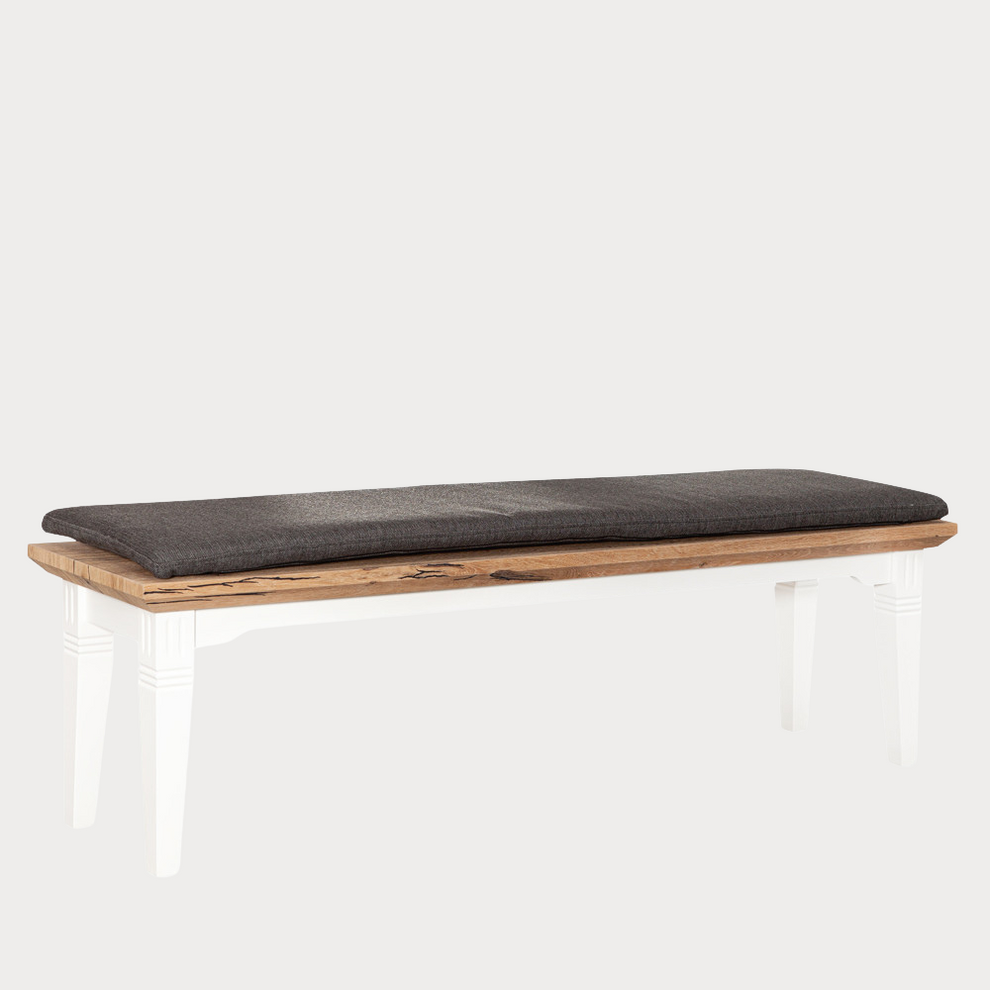 Banca Tivoli Alb Si Natur, 160 Cm