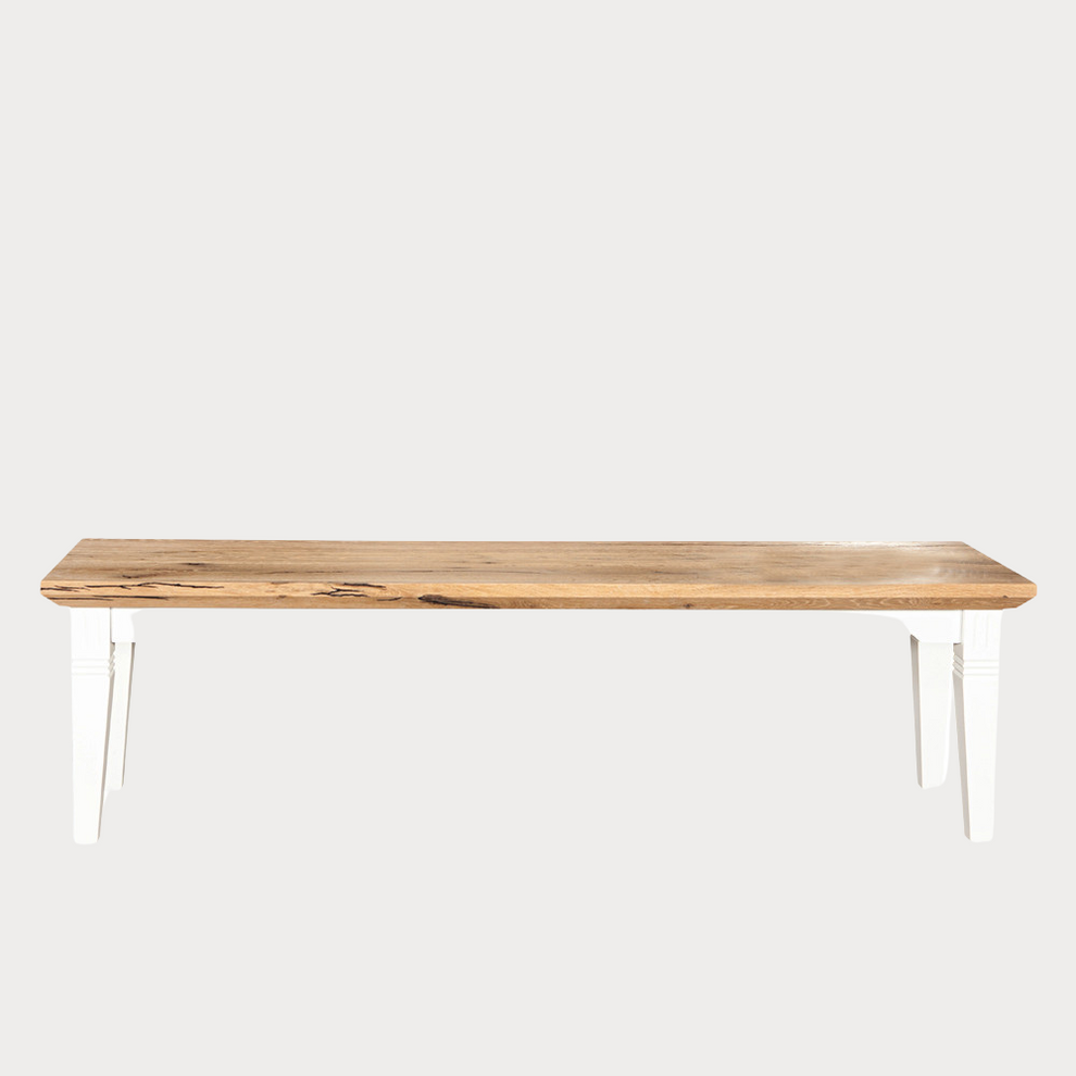 Banca Tivoli Alb Si Natur, 160 Cm
