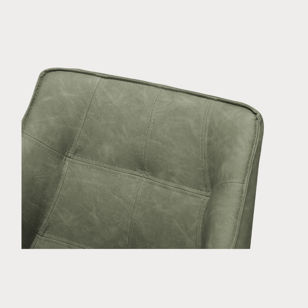 Scaun Reno Cu Brat Vintage Olive, 62 Cm