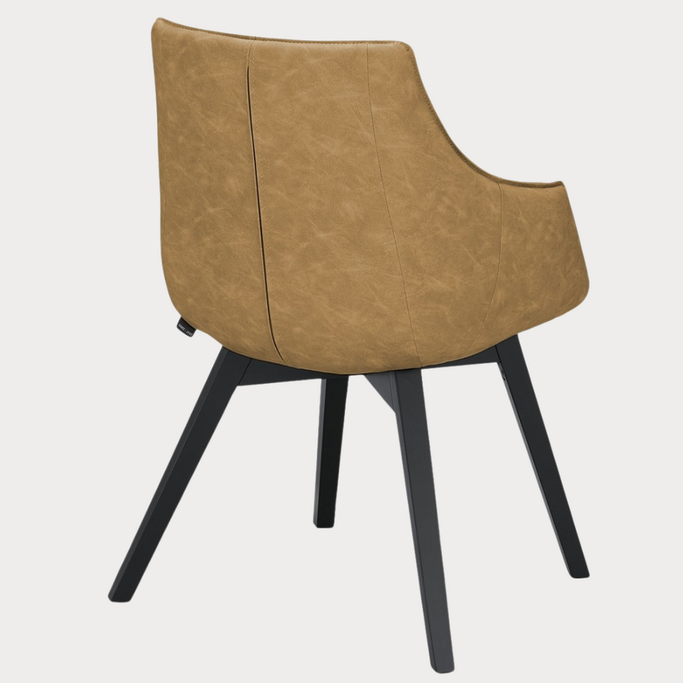 Scaun Reno Cu Brat Vintage Natural, 62 Cm