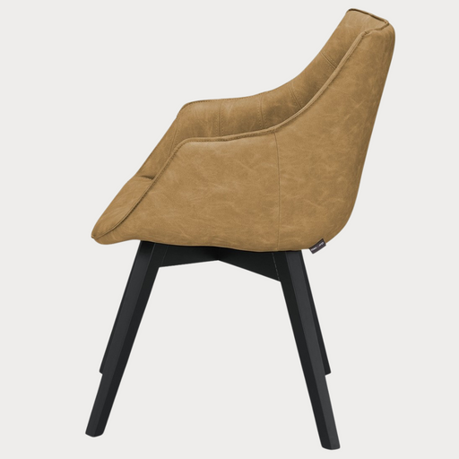 Scaun Reno Cu Brat Vintage Natural, 62 Cm
