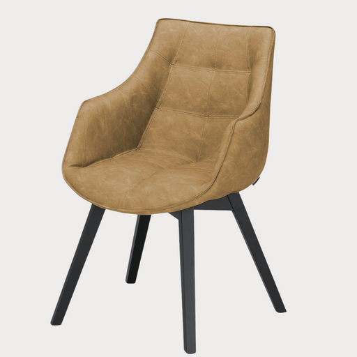 Scaun Reno Cu Brat Vintage Natural, 62 Cm