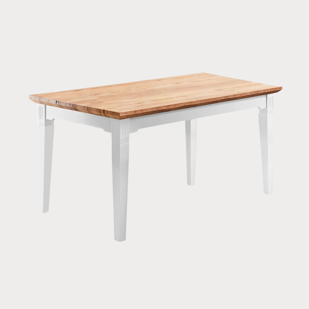 Masa Extensibila Tivoli Alb Si Natur, 160/215 X 90 X 77.5 Cm