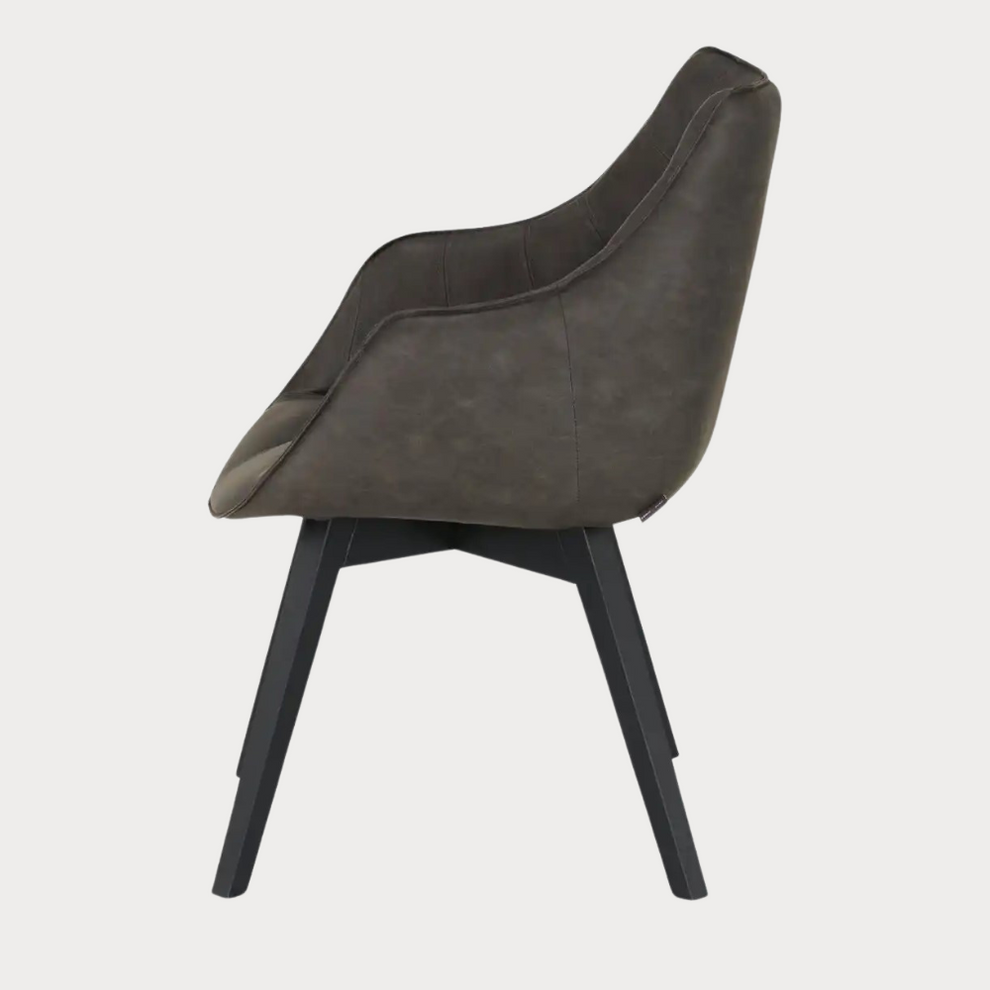 Scaun Reno Cu Brat Vintage Anthracite, 62 Cm