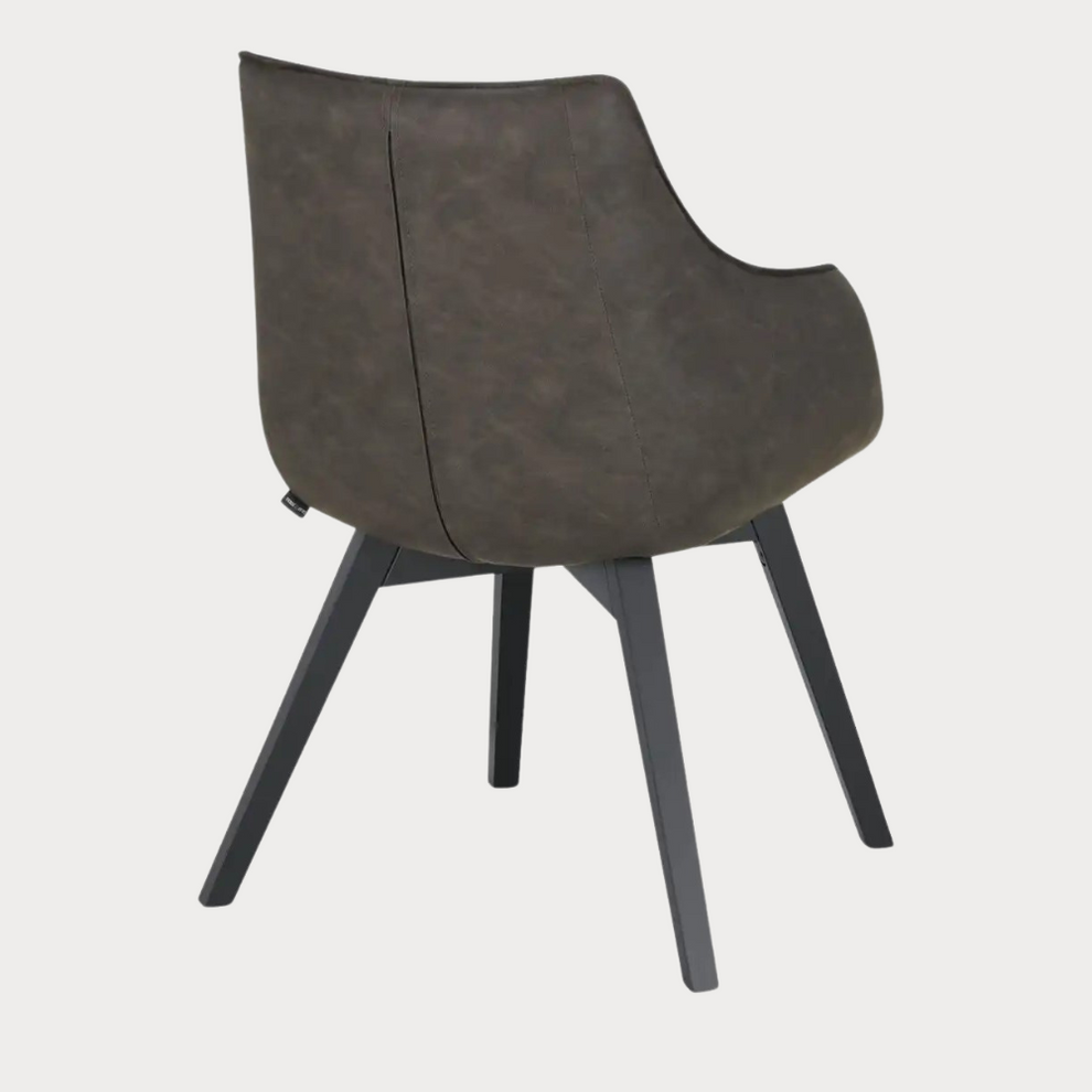 Scaun Reno Cu Brat Vintage Anthracite, 62 Cm