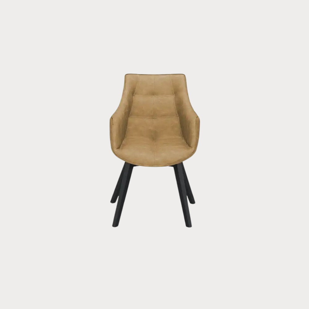 Scaun Reno Cu Brat Vintage Natural, 62 Cm