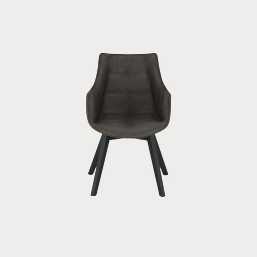 Scaun Reno Cu Brat Vintage Anthracite, 62 Cm