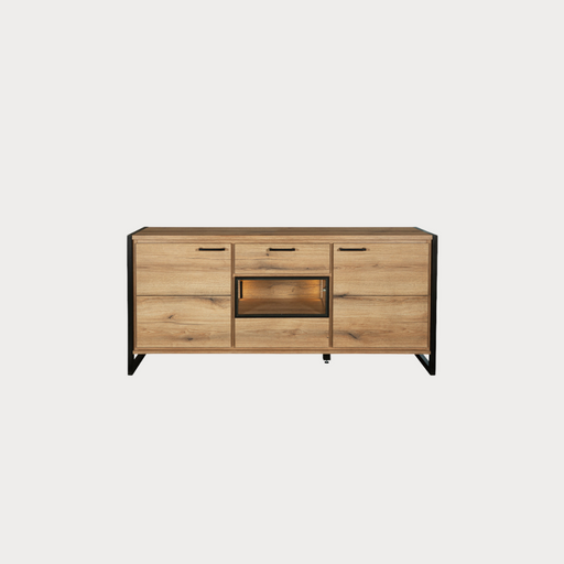 Bufet 3 Usi Si 1 Sertar Soho Nordian Oak, 171 Cm