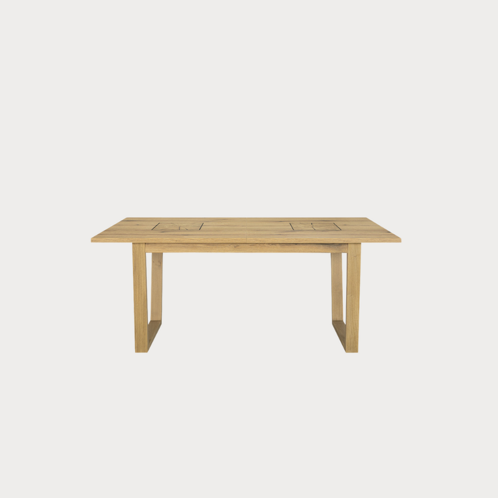 Masa Extensibila Urbano White, Natur, 180/230 X 76.5 X 90 Cm
