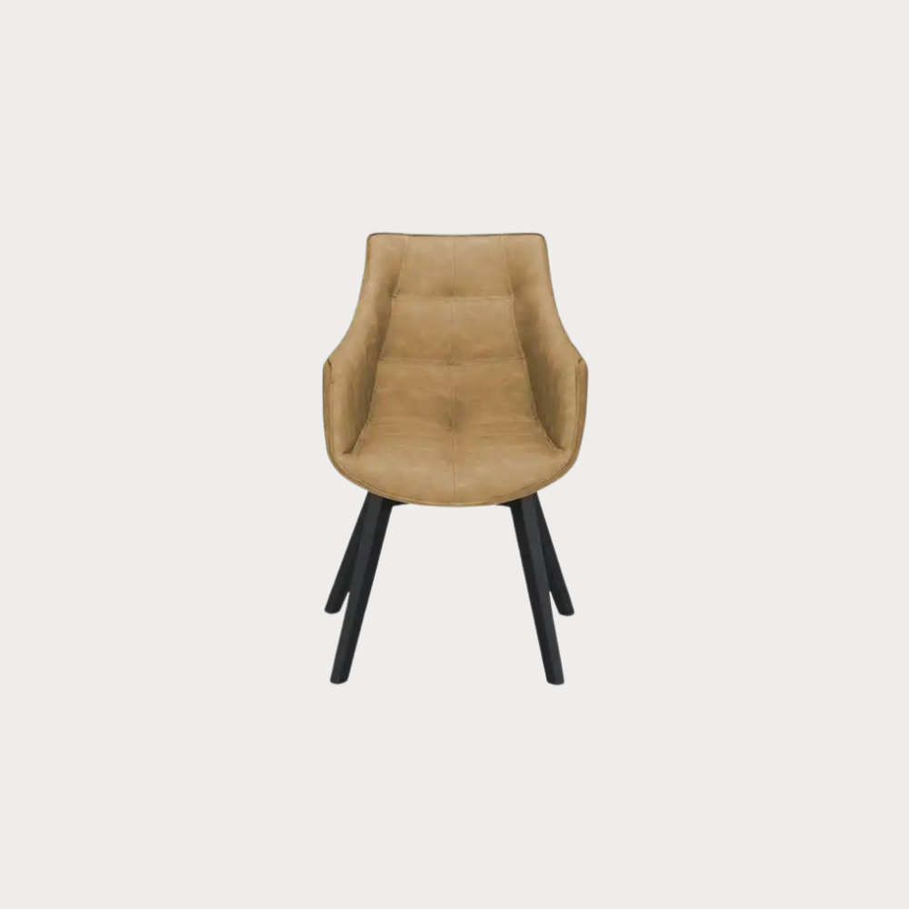 Scaun Reno Cu Brat Vintage Natural, 62 Cm