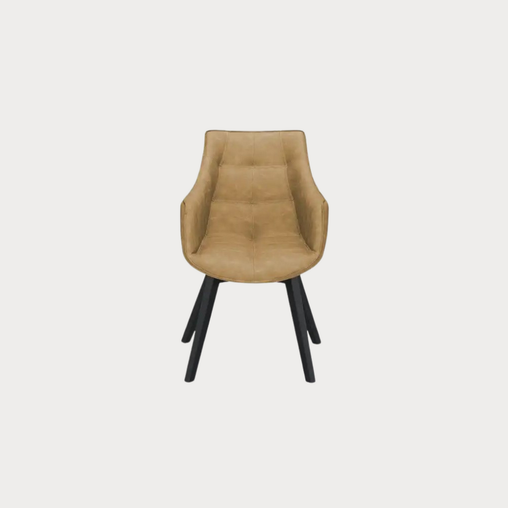 Scaun Reno Cu Brat Vintage Natural, 62 Cm