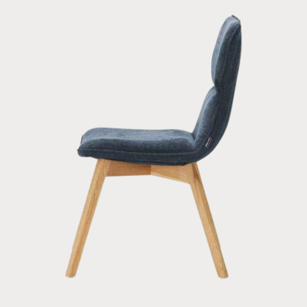 Scaun Austin Smoke-City 77, Albastru, 60 Cm