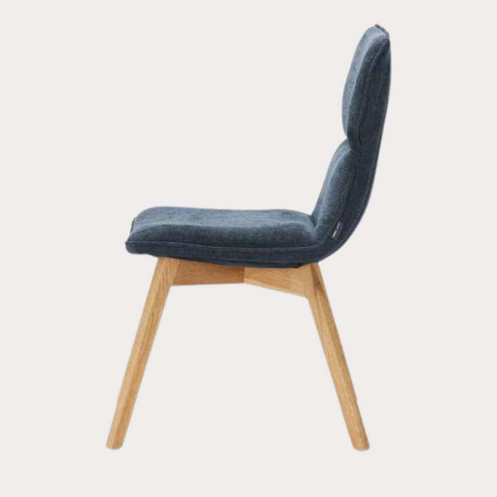 Scaun Austin Smoke-City 77, Albastru, 60 Cm
