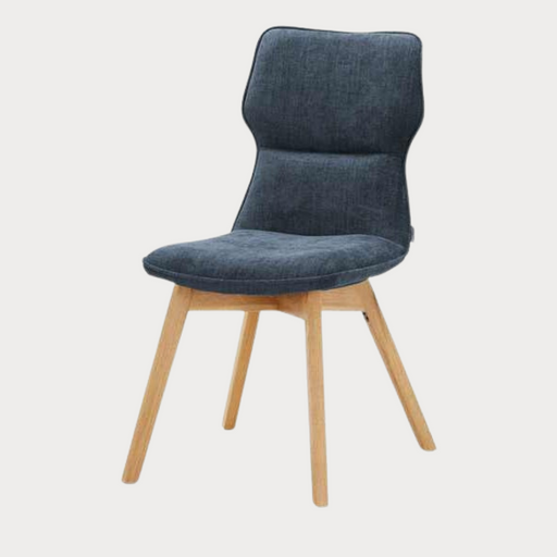 Scaun Austin Smoke-City 77, Albastru, 60 Cm