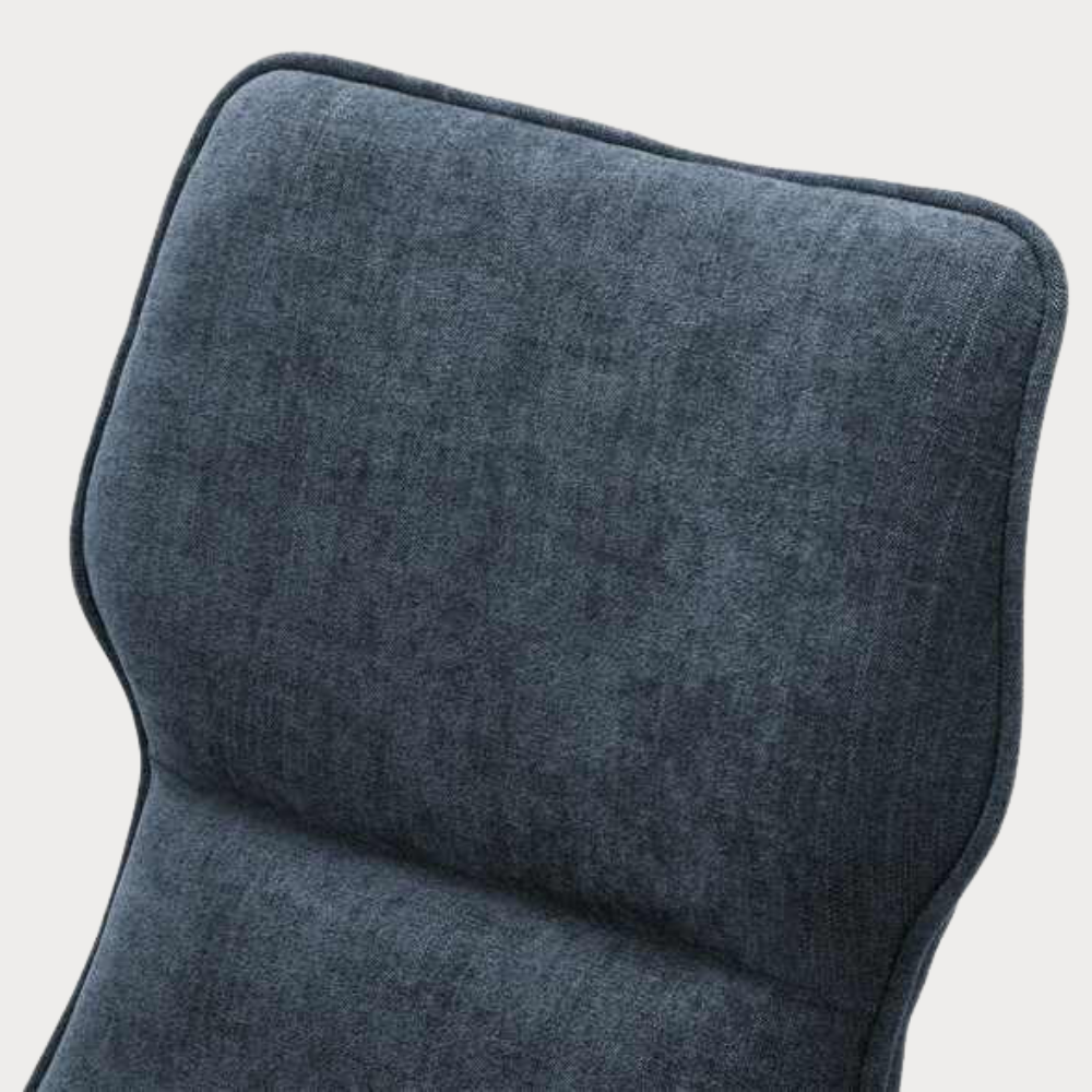 Scaun Austin Smoke-City 77, Albastru, 60 Cm