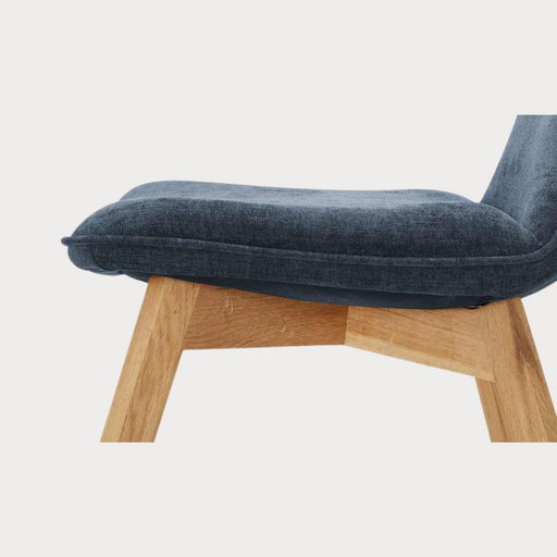 Scaun Austin Smoke-City 77, Albastru, 60 Cm