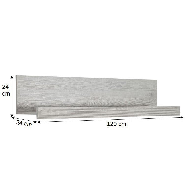 Polita Perete Casablanca Loft, 120 Cm