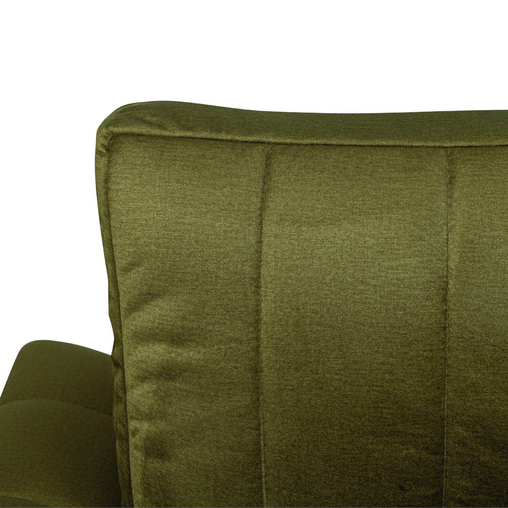Coltar Extensibil Dreapta Mark, 4 Locuri, Lada Depozitare, Verde Olive, 240 Cm
