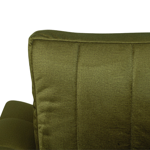 Coltar Extensibil Dreapta Mark, 4 Locuri, Lada Depozitare, Verde Olive, 240 Cm