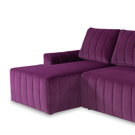 Coltar Extensibil Stanga Mark Latime 240 cm, Catifea Visinie, Mobila Living, Lada Depozitare, Rezistent La Apa