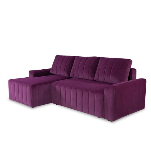 Coltar Extensibil Stanga Mark Latime 240 cm, Catifea Visinie, Mobila Living, Lada Depozitare, Rezistent La Apa