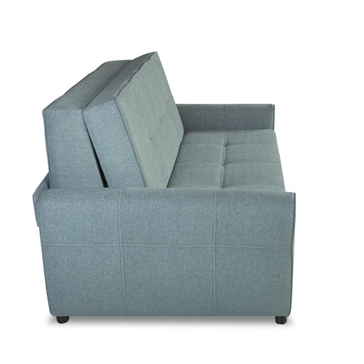 Canapea Extensibila Ascona, 2 Locuri, Lada Depozitare, Albastru, 175 Cm