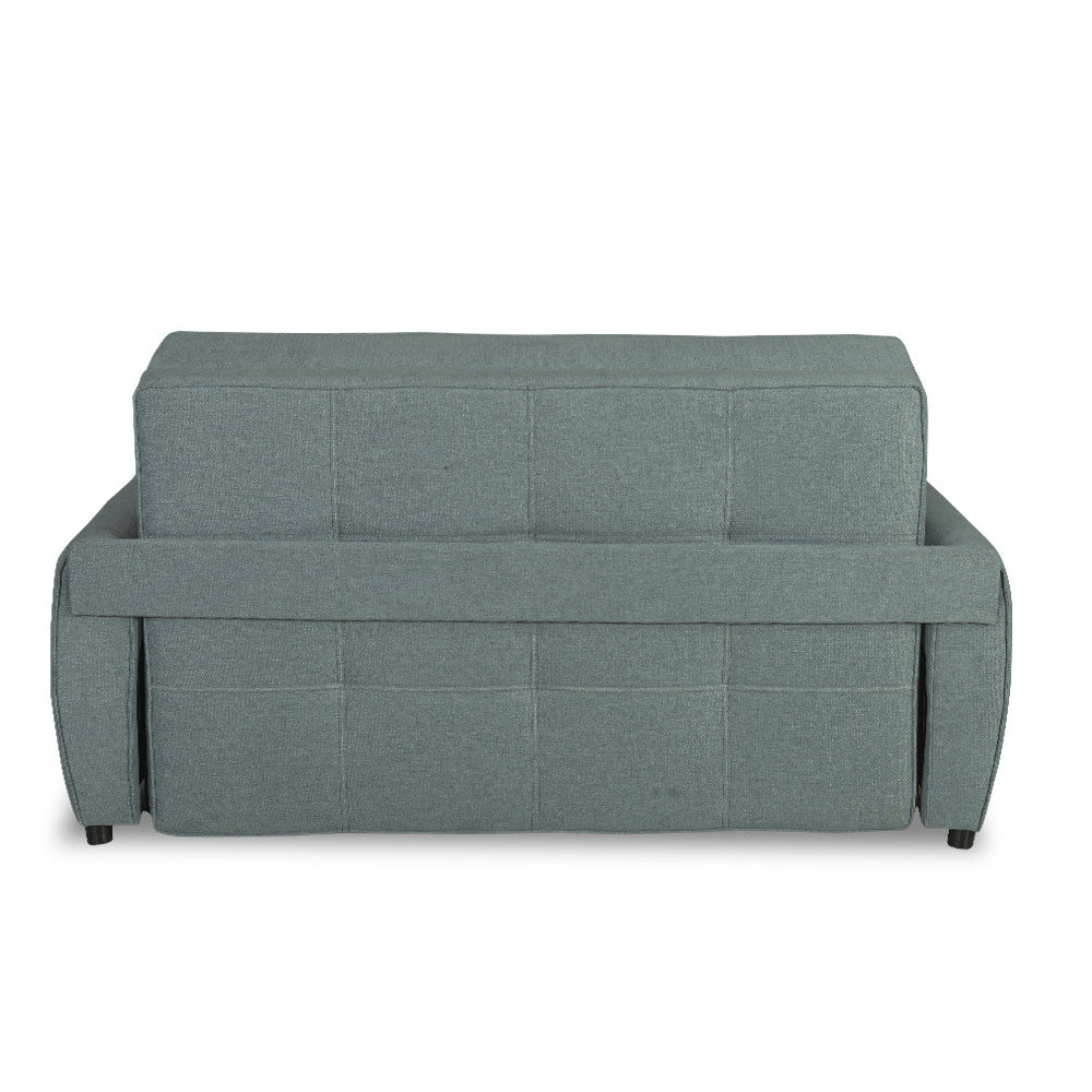 Canapea Extensibila Ascona, 2 Locuri, Lada Depozitare, Albastru, 175 Cm