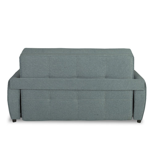 Canapea Extensibila Ascona, 2 Locuri, Lada Depozitare, Albastru, 175 Cm