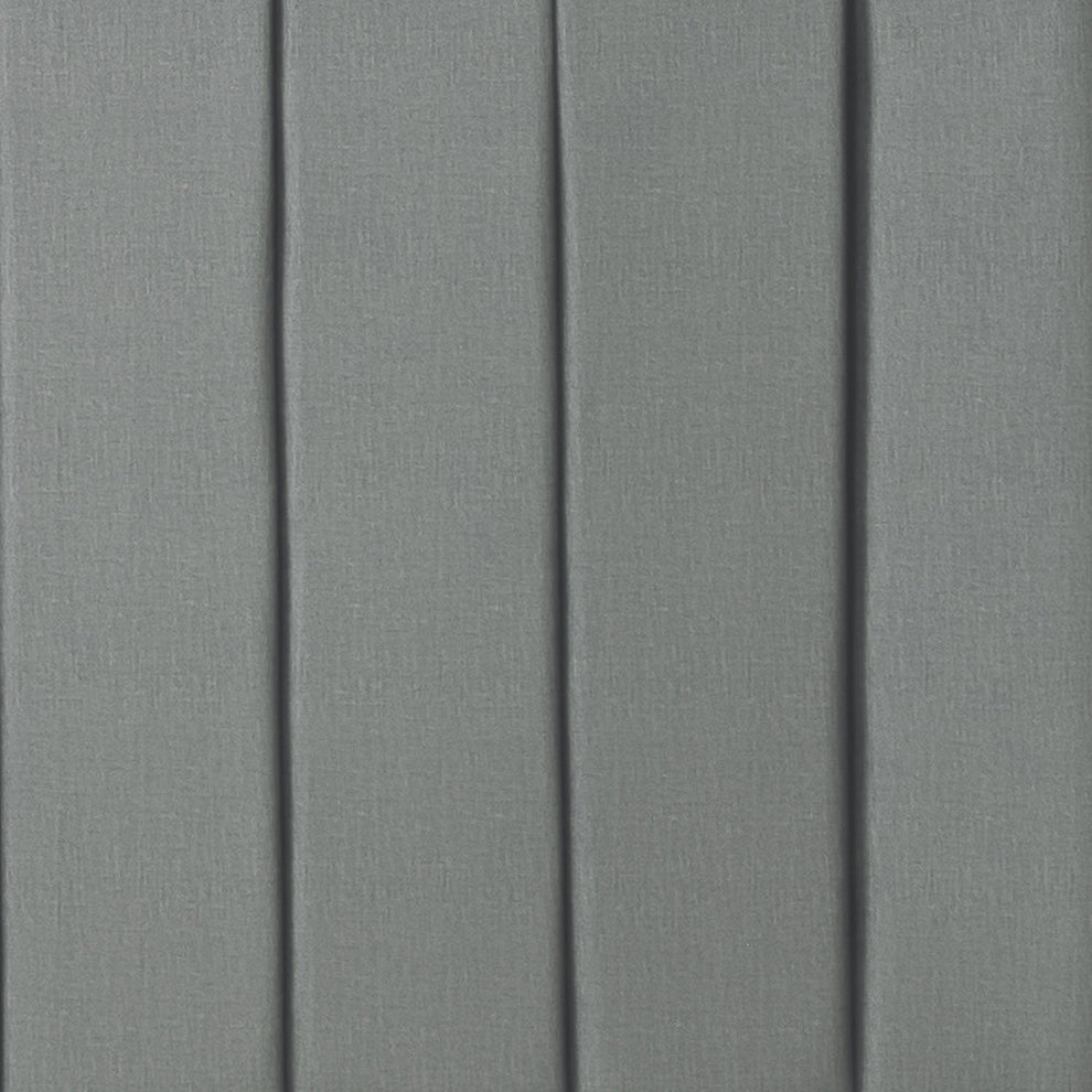 Pat Tapitat Ravel, Gri, Dimensiune Saltea 180 x 200 Cm,  Cu Somiera Rabatabila