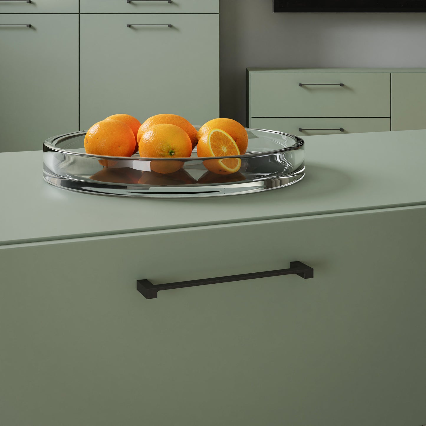 Masa Cafea 1 Sertar Sibille Verde Menta, 110 Cm