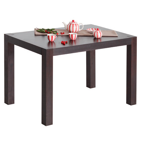 Set masa Ada 1200, Wenge cu 4 Scaune Maya Crem