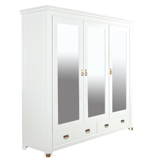 Dulap Saint Tropez, 180 cm, Vopsit alb #variant:alb