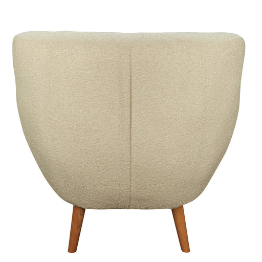 Fotoliu Jazz Now Or Never Boucle Ivory, 80 x 83 x 80 Cm